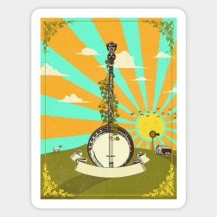 SUNRISE BANJO Sticker